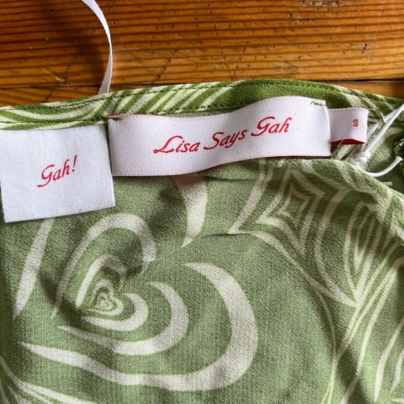 NWT Lisa Says Gah Bandu Wild Hearts Halter Sz S - Picture 5 of 9